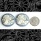 Sisters and the Bird Wedgwood Blue Cameo 35mm Resin Cameos - Set of Two - CAM7